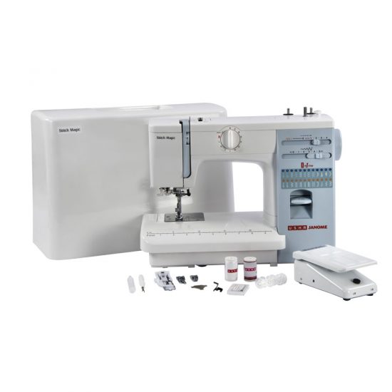 Usha Janome Stitch Magic Automatic Zig Zag Electric Sewing Machine