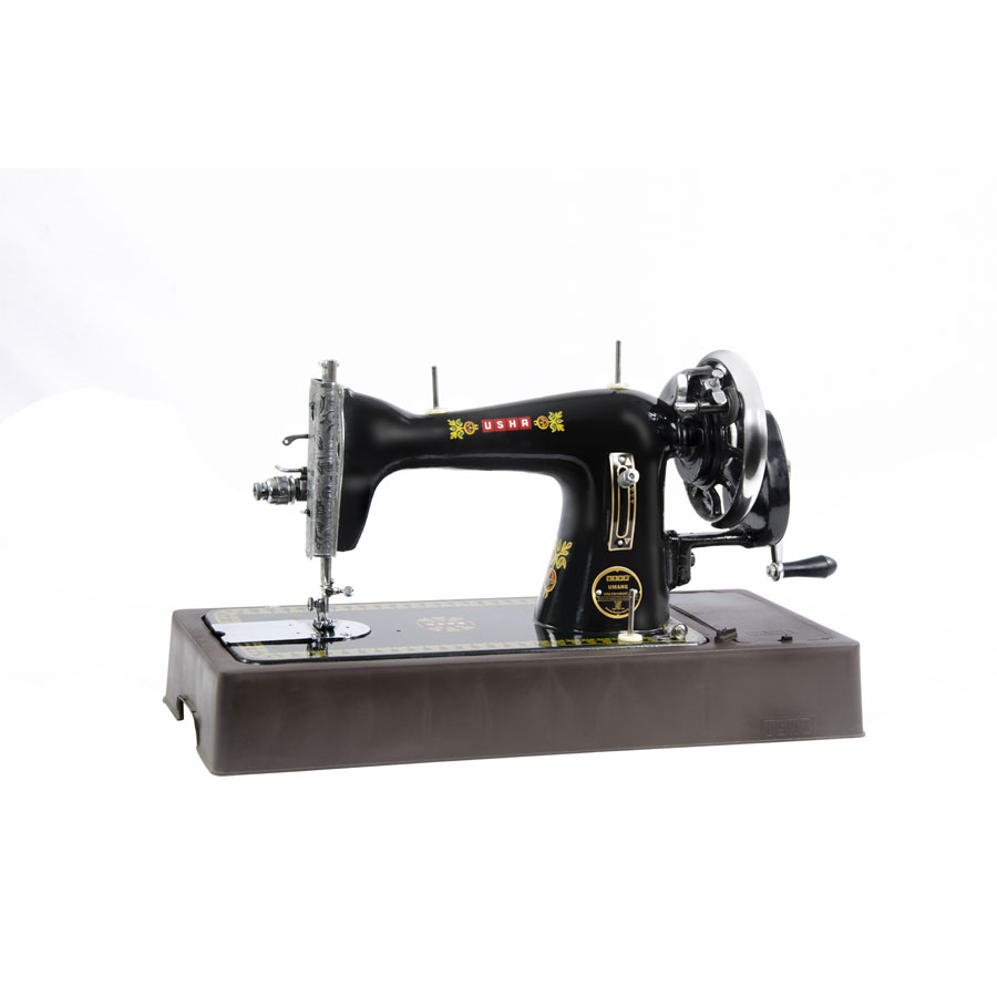 Usha Bandhan Straight Stitch Composite Sewing Machine (Black