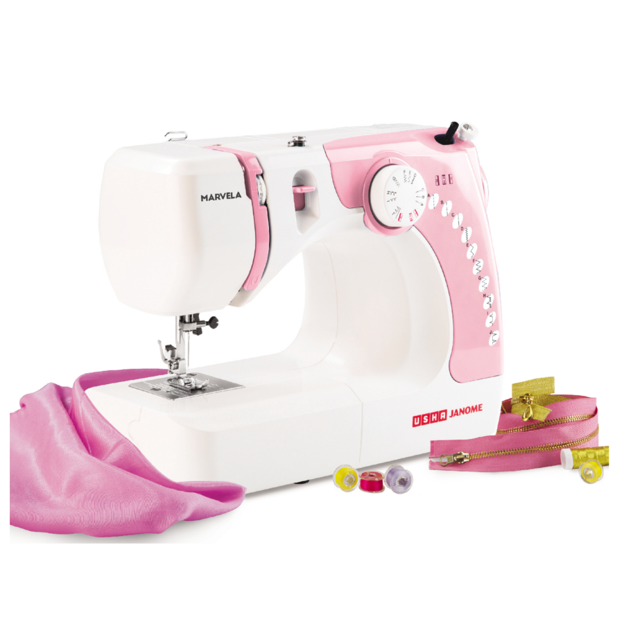 Usha Janome Marvela | Automatic Zig Zag | Stitching Machine - USHA Sew