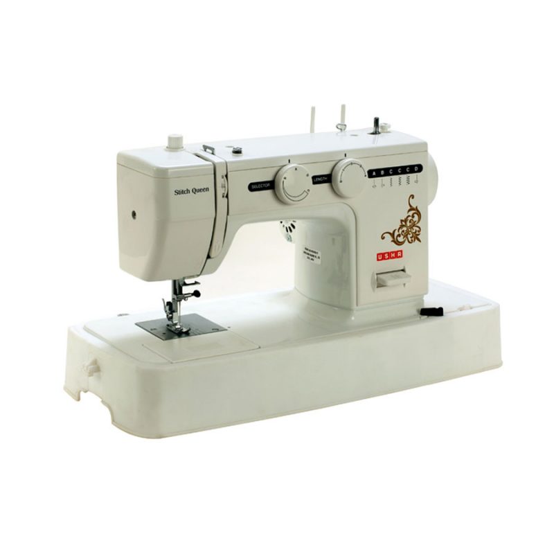 Usha Janome Stitch Queen Automatic Zig Zag Flat bed Sewing Machine