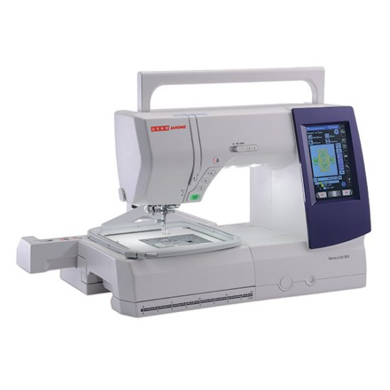 "Usha Janome Memory Craft 450E with Digitizer Jr Computerised