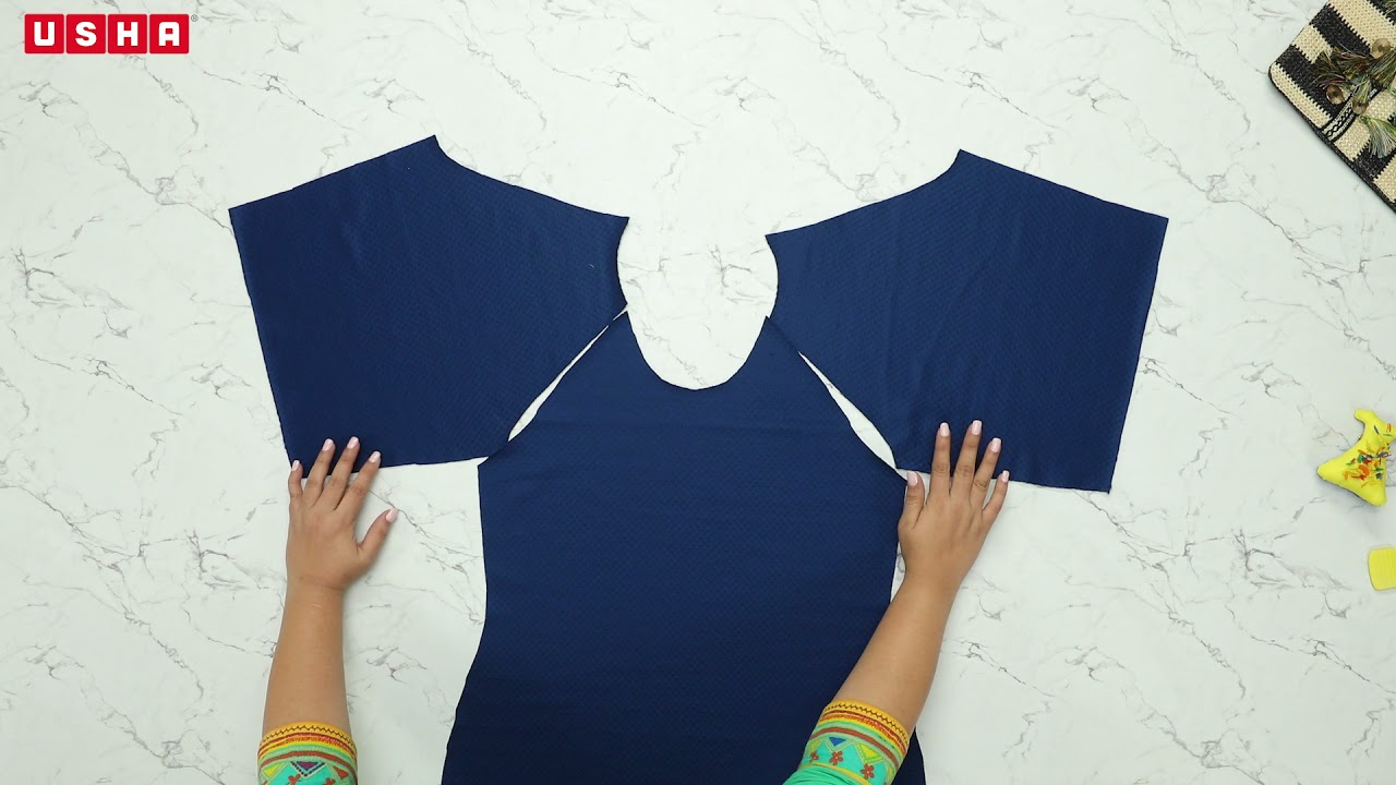 Learn to sew a gorgeous A-line Raglan Dress