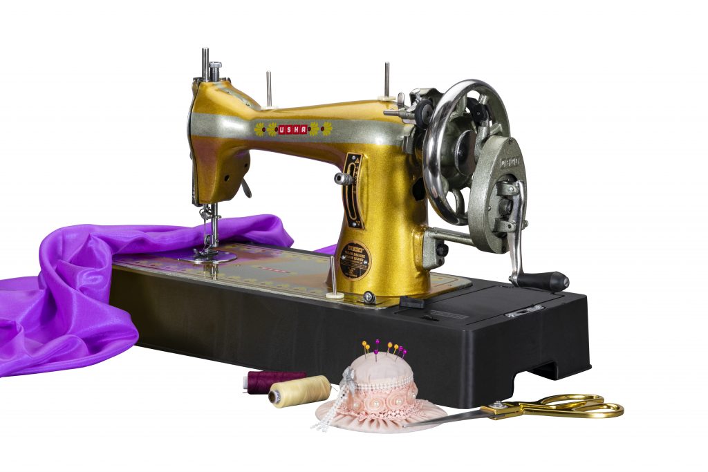 Tailor DLX Golden Silver Composite Hand Operated USHA