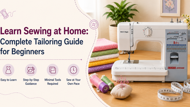 Learn Sewing at Home: Tailoring Guide for Beginners | Usha Sew