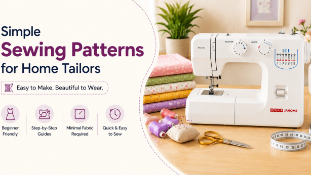 Simple Sewing Patterns for Home Tailors | Usha Sew
