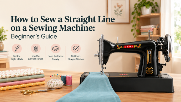 How to Sew Straight Line